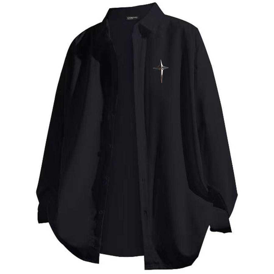 GNOMESHGH Shirts Unisex Pointed Collar Moderate Shirt