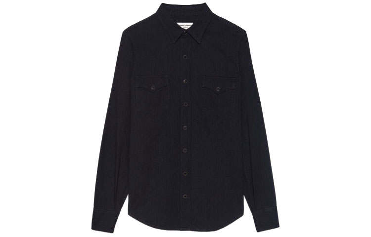 SAINT LAURENT FW21 Shirt Men's Black