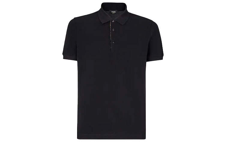 FENDI FENDI Basic Short Sleeved Polo Shirt