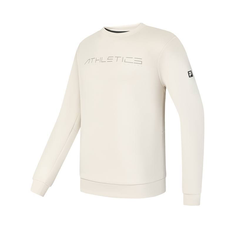 FILA Sweatshirt Men's Milk Tea Beige
