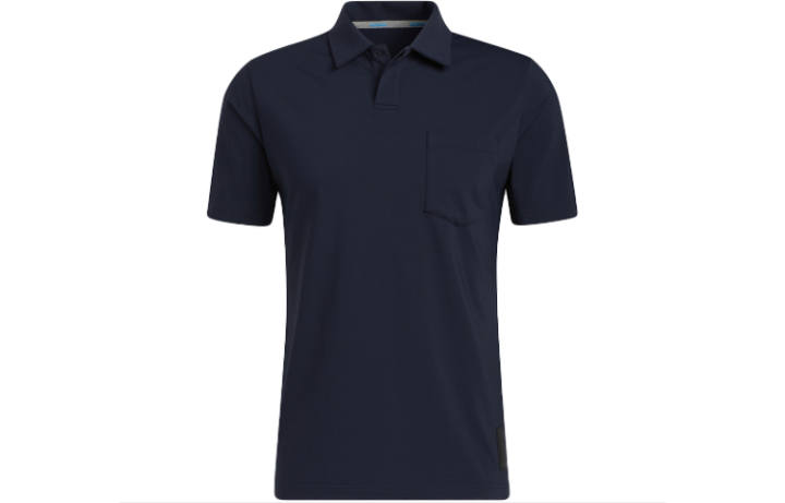 Adidas Adidas Polo Shirts Men's Blue Polo Collar Moderate Straight Fit