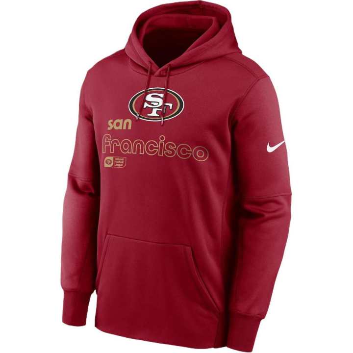 Nike Nike San Francisco 49ers Men's Nike Therma Nfl Pullover Hoodie