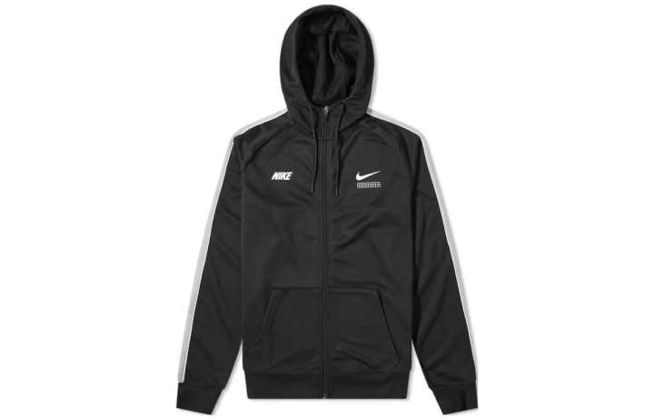 Nike Nike Sweatshirts Men's Black Hooded Moderate Regular