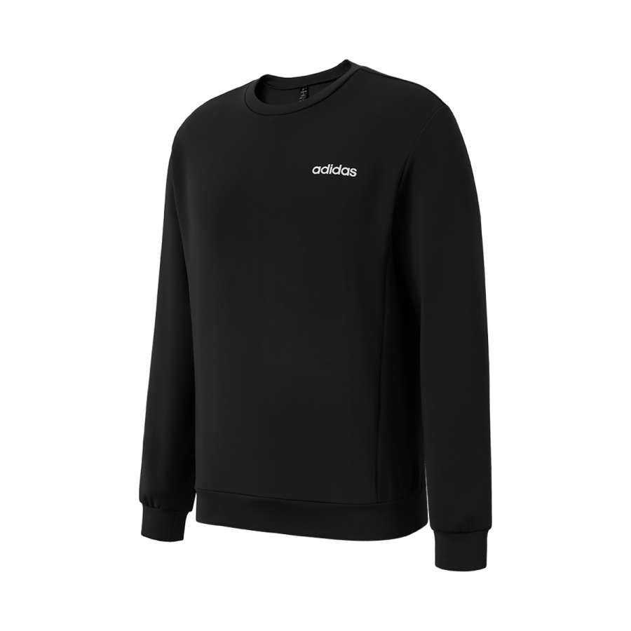 Adidas Adidas Sweatshirts Men's Black Crew Neck Moderate Regular