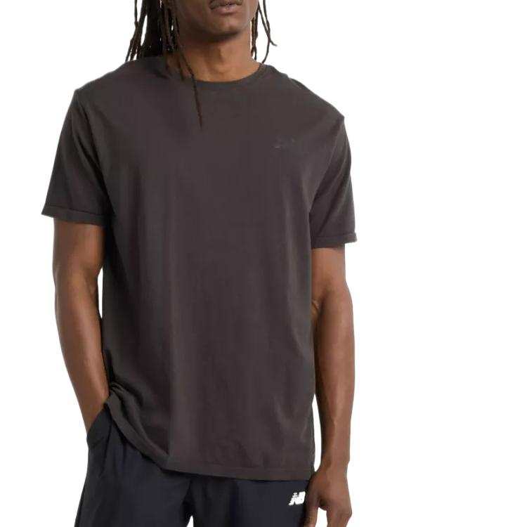 New Balance New Balance Rest Day Knit Relaxed T Shirt Men's Coffee