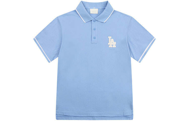 MLB Los Angeles Dodgers SS21 Polo Shirt Unisex Sky Blue