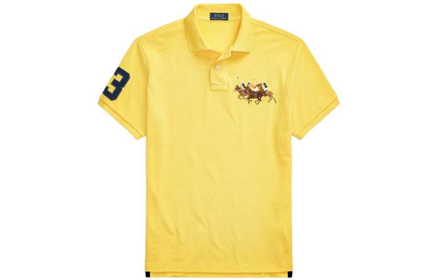 Polo Ralph Lauren SS22 Polo Shirt Mixed Shipment Men's Yellow