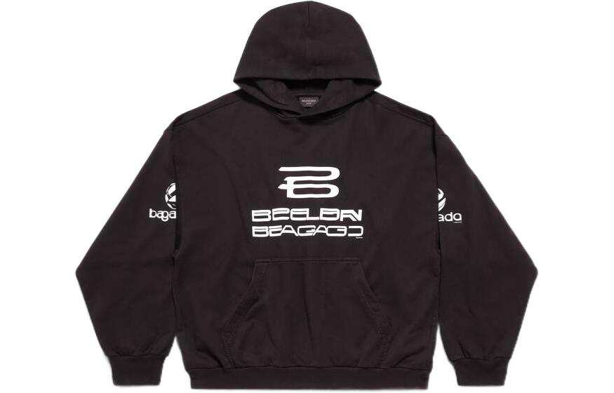 Balenciaga AI-Generated Logo-print Hoodie