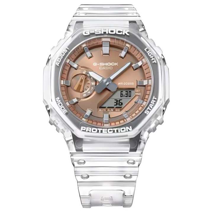CASIO CASIO 2100 Collection Quartz Movement Resin Strap Watch Men's Watches Coffee Watch Dial