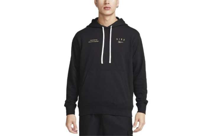 Nike Nike Sweatshirts Men's Black Hooded Moderate Regular