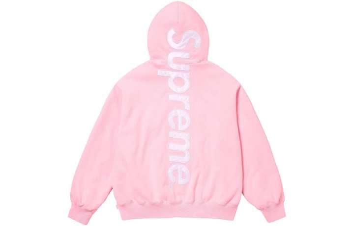 Supreme Supreme Satin Appliqué Hooded Sweatshirt FW23