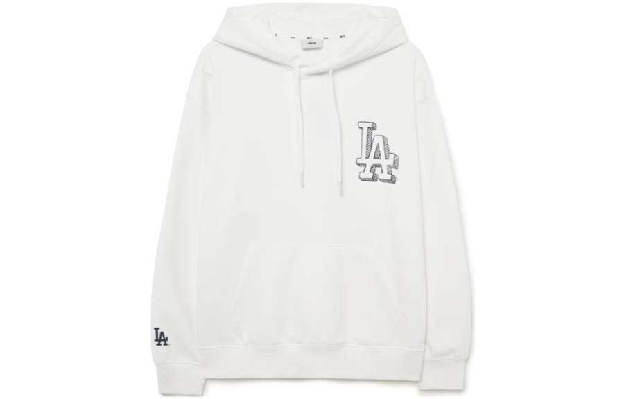 MLB MLB Sweatshirts Unisex White Hooded Moderate Regular