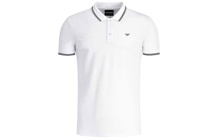 EMPORIO ARMANI Polo Shirt Men's White