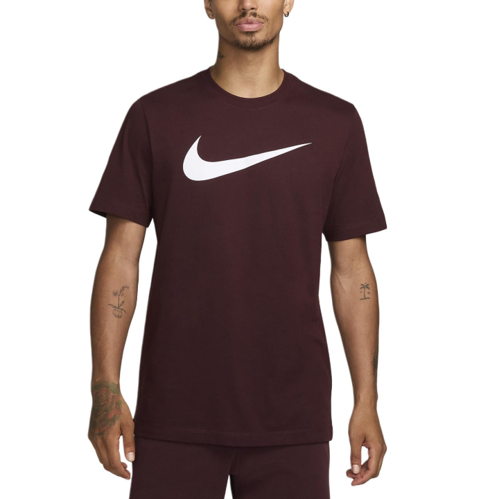 Nike Nike T Shirts Men's Fuchsia Crew Neck Moderate