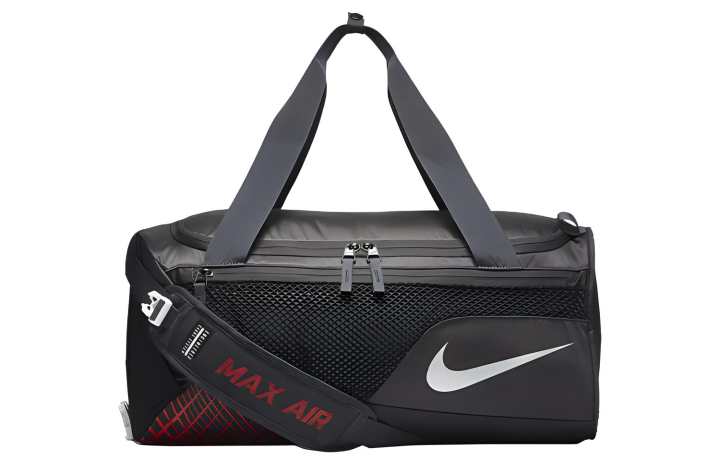 Nike Nike Fabric Backpack Bucket Bag Gym Bag Small Men's Black Red Mesh