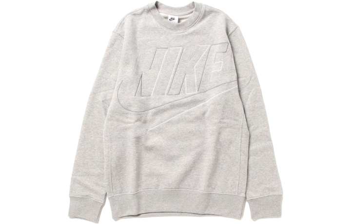 Nike Nike Sweatshirts Men's Gray Crew Neck Moderate Other