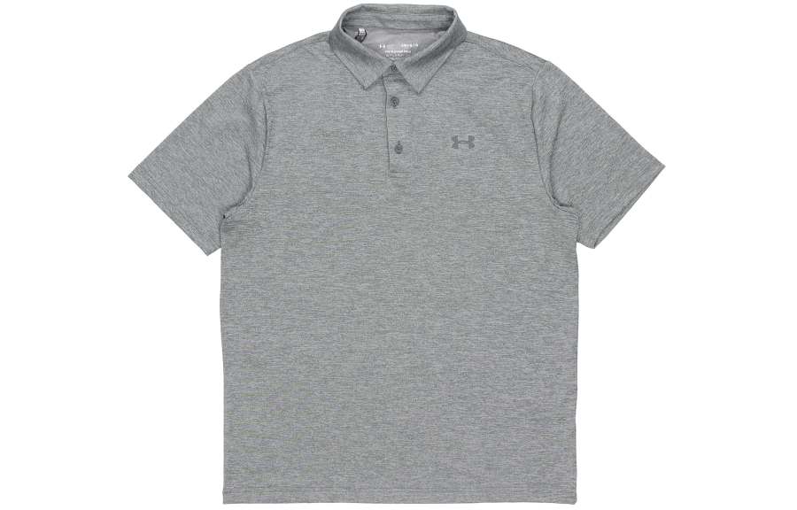 Under Armour Polo Shirt Men's Silver Gray