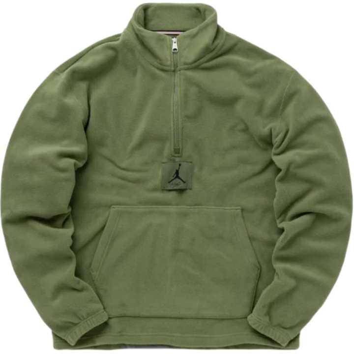 Jordan Jordan Sweatshirts Men's Emerald Green Stand Collar Moderate Regular