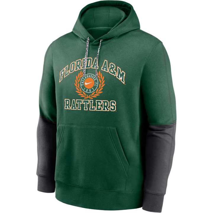 Nike Nike Florida A&M Club Team Issue Men's Nike College Pullover Hoodie