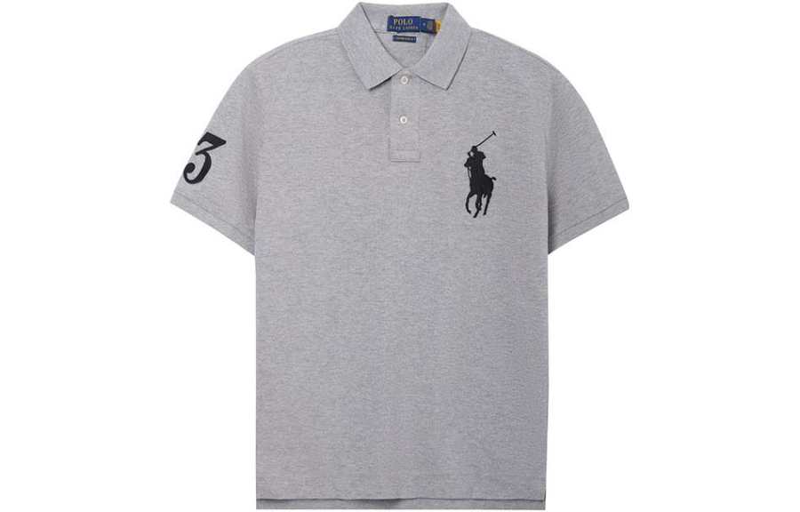 Polo Ralph Lauren Big Pony FW21 Polo Shirt Mixed Shipment Men's Gray