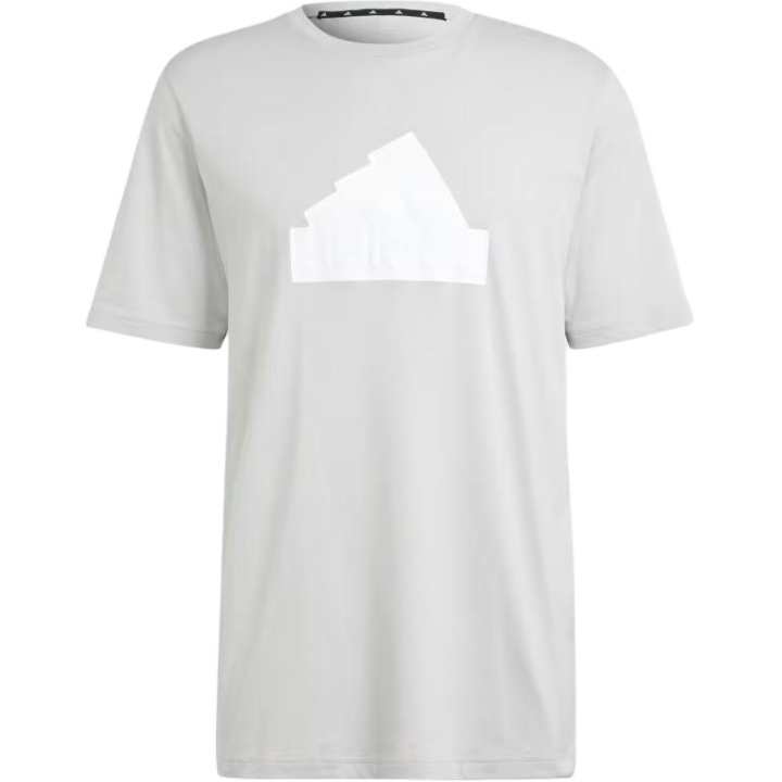Adidas Adidas T Shirts Men's Gray Crew Neck Moderate