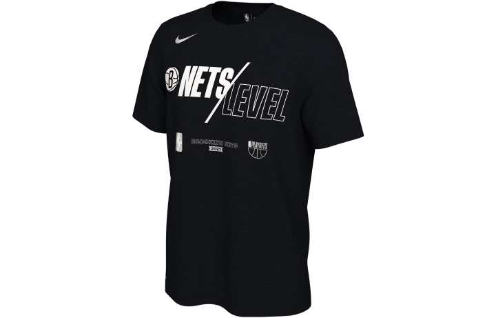 Nike Nike T Shirts Men's Black Crew Neck Moderate Straight Fit
