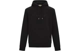 BALLY Sweatshirts Men's Black Hooded Moderate Regular