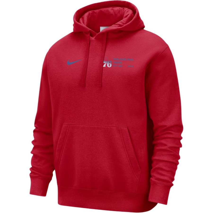 Nike Nike Philadelphia 76ers Club Courtside Men's Nike Nba Pullover Hoodie