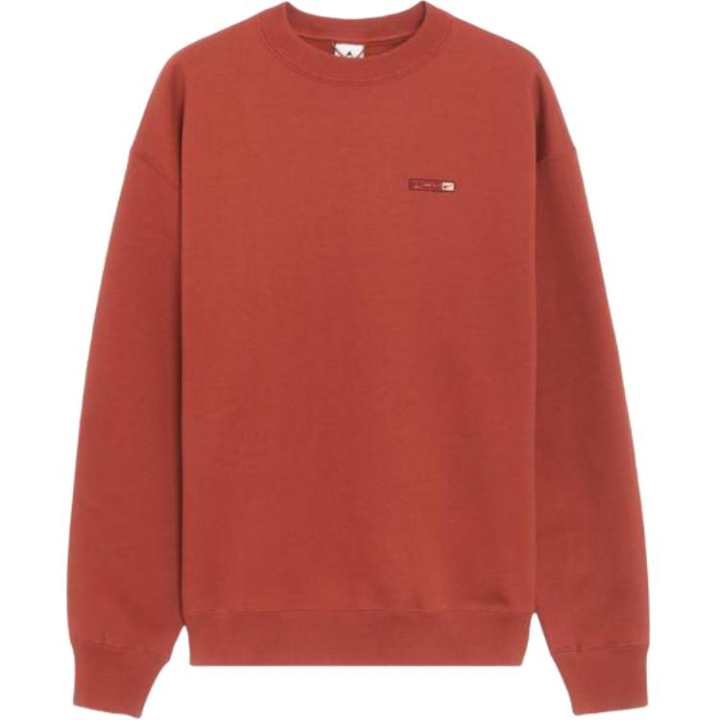 Nike Nike Sweatshirts Men's Red Crew Neck Moderate Regular