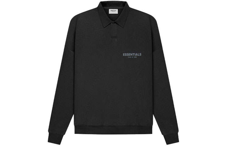 Fear Of God Essentials SS21 Polo Shirt Unisex Black