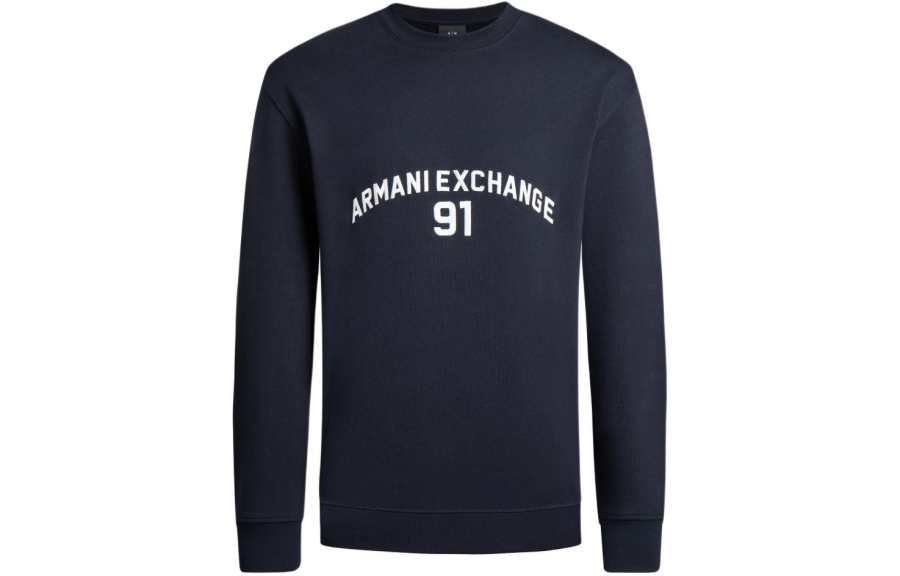 ARMANI EXCHANGE ARMANI EXCHANGEAE SS24 Sweatshirt Men's Navy Blue