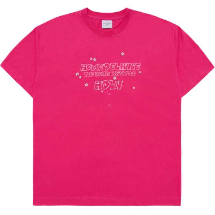 Acme De La Vie Acme De La Vie/ADLV T Shirt Unisex Pink