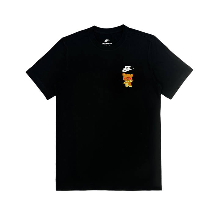 Nike Nike T Shirts Unisex Black Crew Neck Moderate Straight Fit