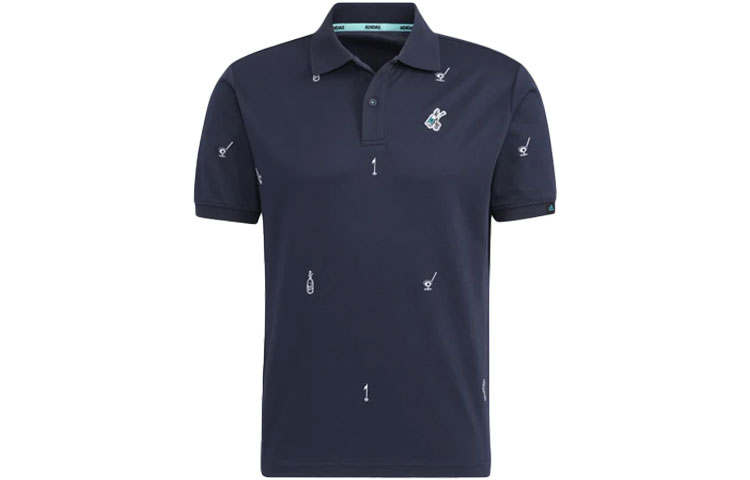 Adidas Adidas Polo Shirts Men's Legend Ink Polo Collar Moderate Straight Fit