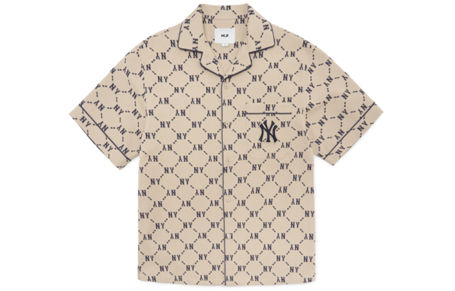 MLB MLB New York Yankees Shirt Unisex Beige