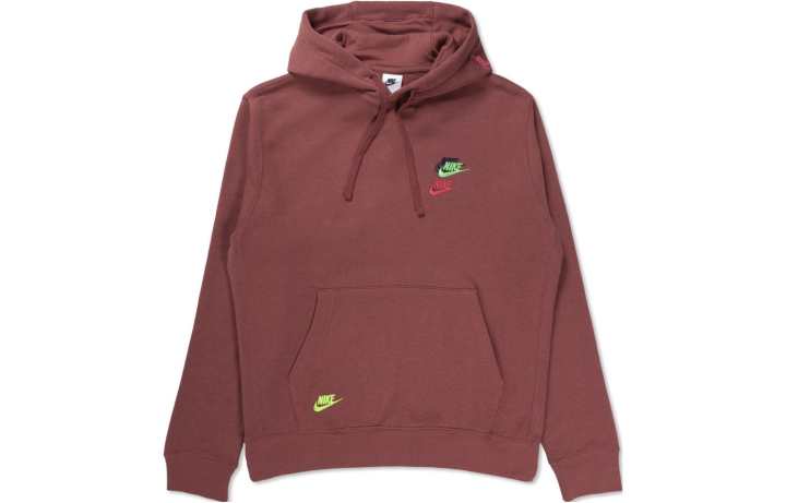 Nike Nike Sweatshirts Unisex Red Hooded Moderate Regular