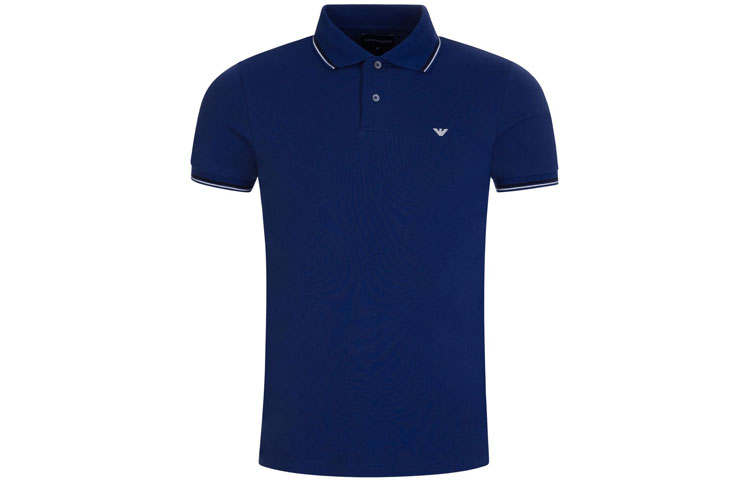 EMPORIO ARMANI Polo Shirt Men's Blue