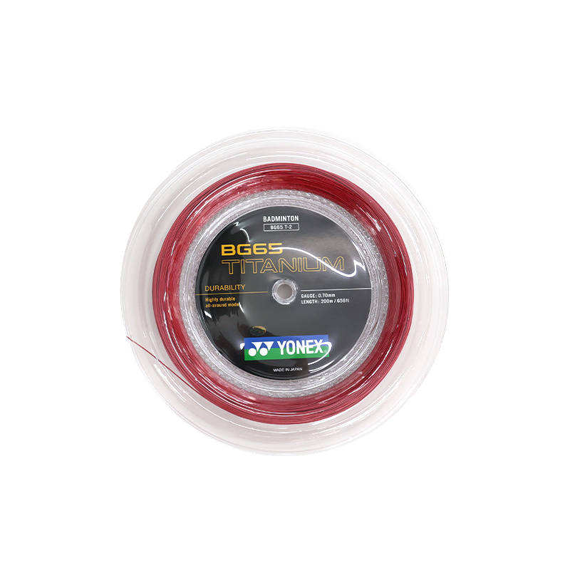 YONEX YONEX Badminton Racket Strings High Polymer Nylon Everyday Training, Competition Unisex 0.7mm