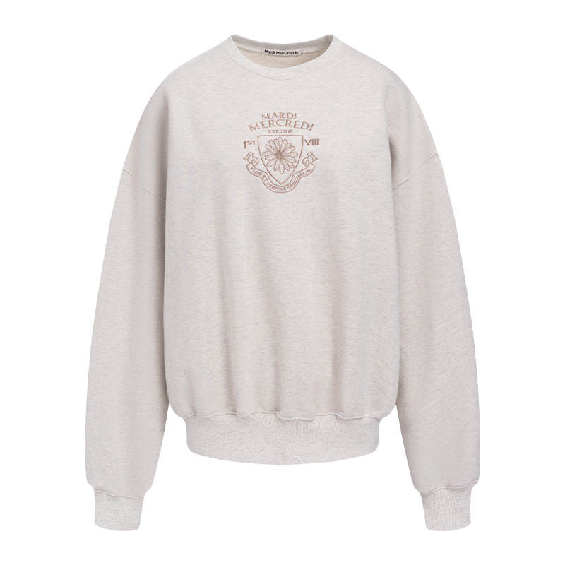 MARDI MERCREDI Sweatshirts Unisex Crew Neck Moderate Regular