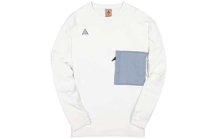 Nike Nike Sweatshirts Men's White Crew Neck Moderate Regular