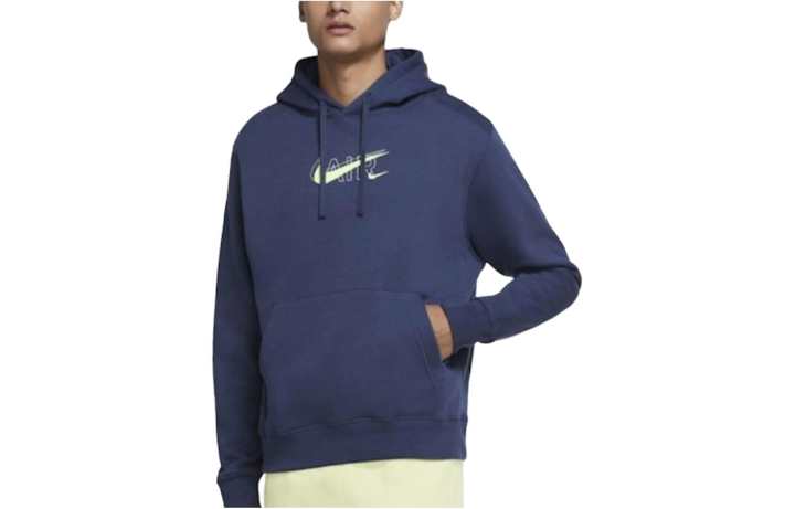 Nike Nike Sweatshirts Men's Blue Hooded Moderate Regular