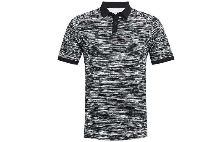 Under Armour Polo Shirts Men's Gray Polo Collar Moderate Straight Fit