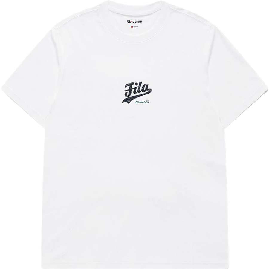 FILA FUSION T Shirt Men's Standard White