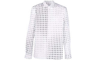 Neil Barrett Shirts Men's White Moderate Shirt