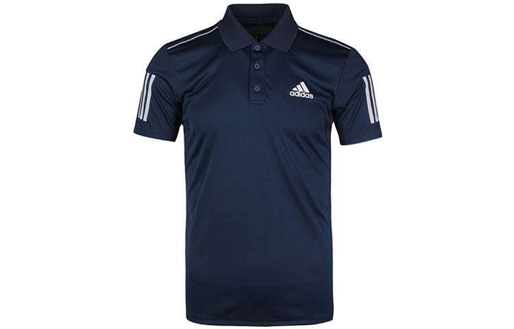 Adidas Adidas Polo Shirts Men's College Navy Polo Collar Moderate Straight Fit