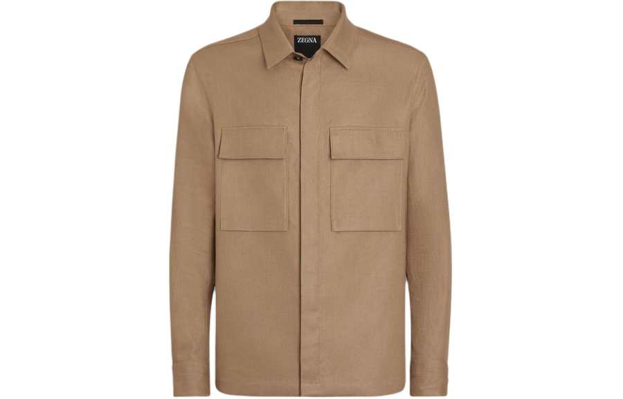 Ermenegildo Zegna Zegna Concealed Fastened Overshirt