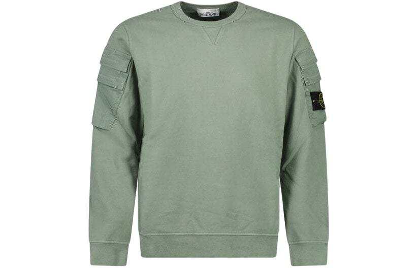 STONE ISLAND Sweatshirt Men's Sage Green