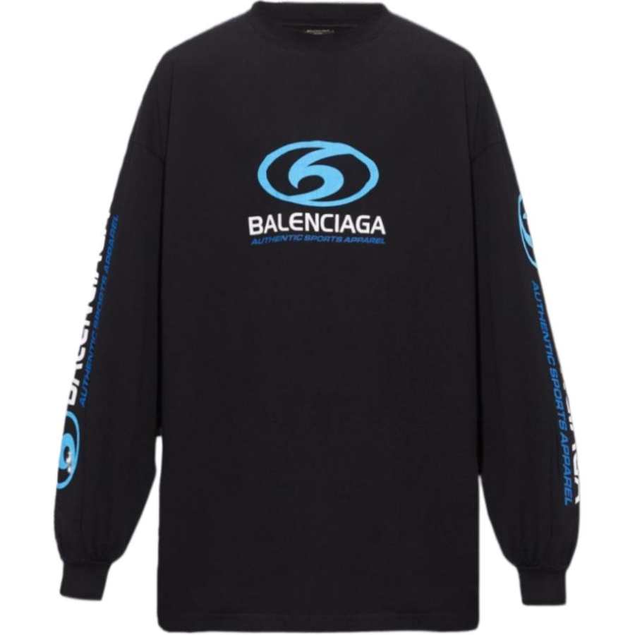 Balenciaga Logo Printed Crewneck Sweatshirt