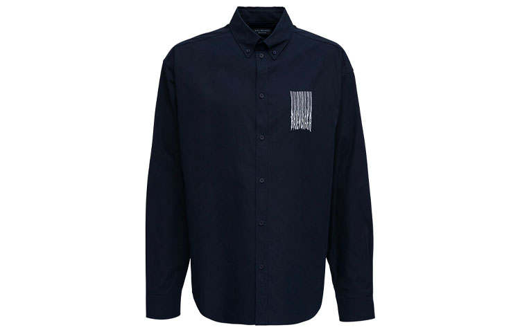 Balenciaga Barcode Logo Shirt