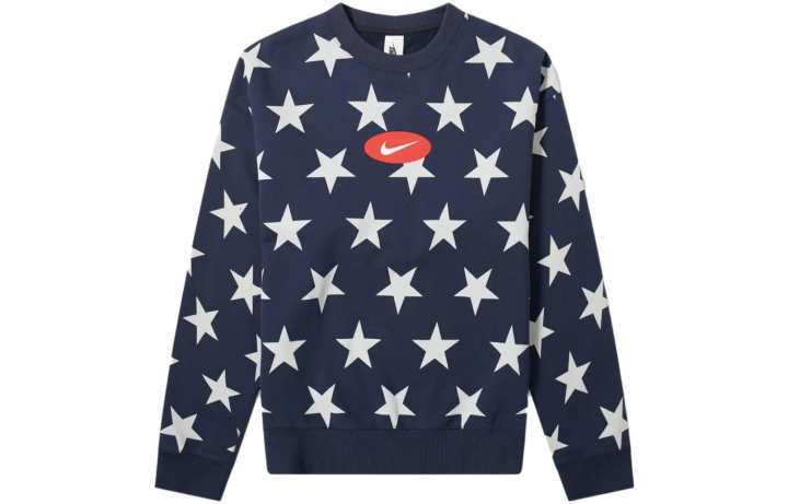 Nike Nike Sweatshirts Men's Obsidian Color Crew Neck Moderate Regular